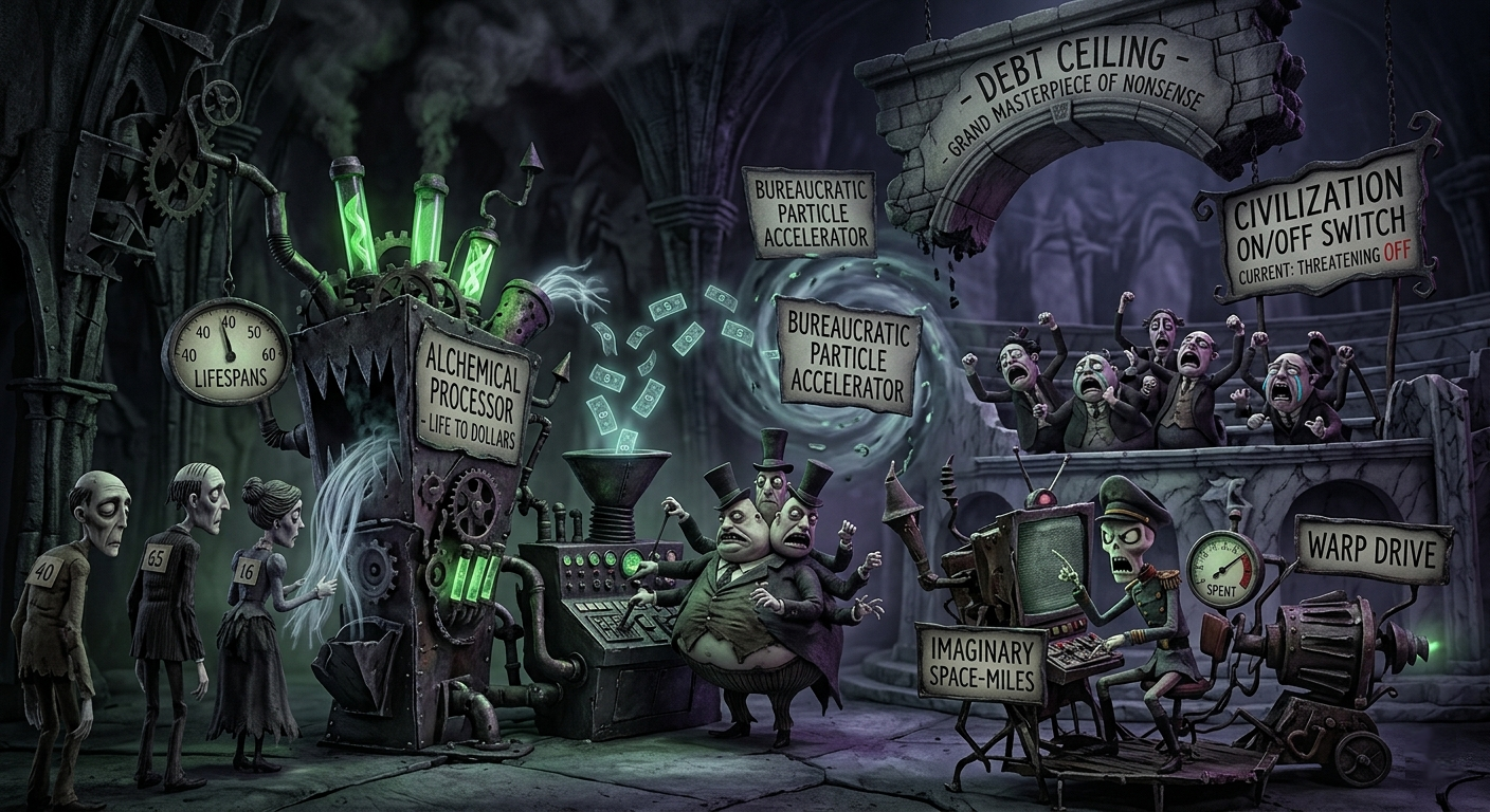 The Alchemical Processor and the Amphitheater of Panic